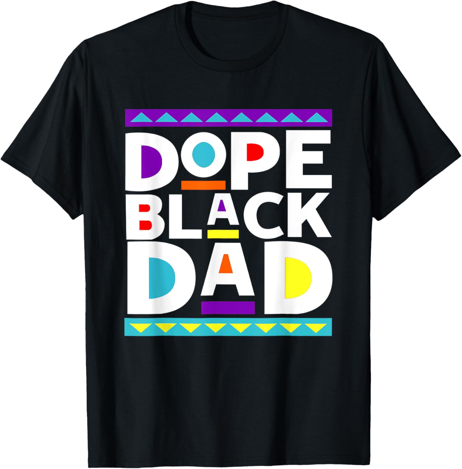 Dope Black Dad New Dad Fathers Day Gift African American Dad