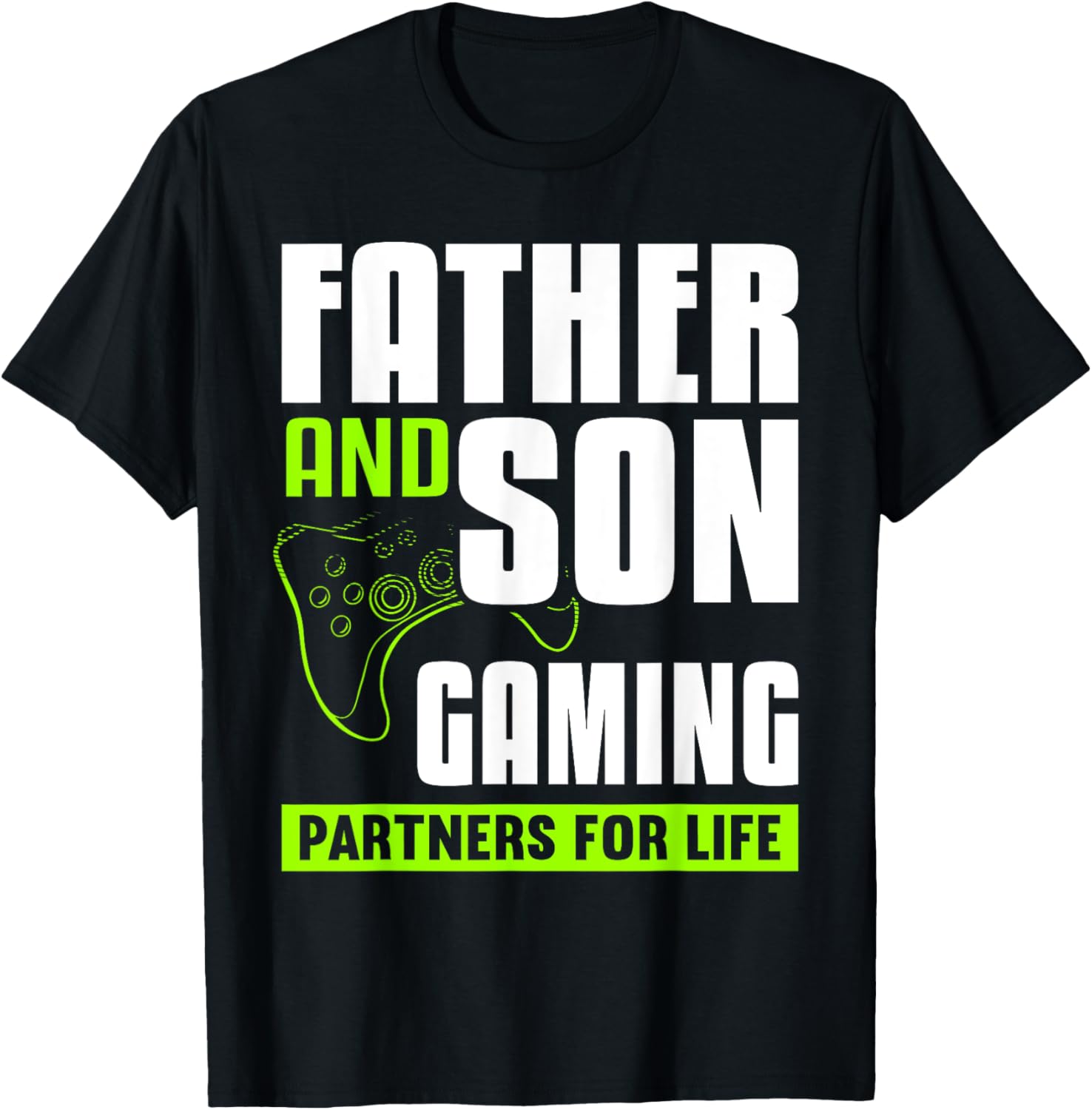 Father And Son Gaming Partners For Life Video Game Matching