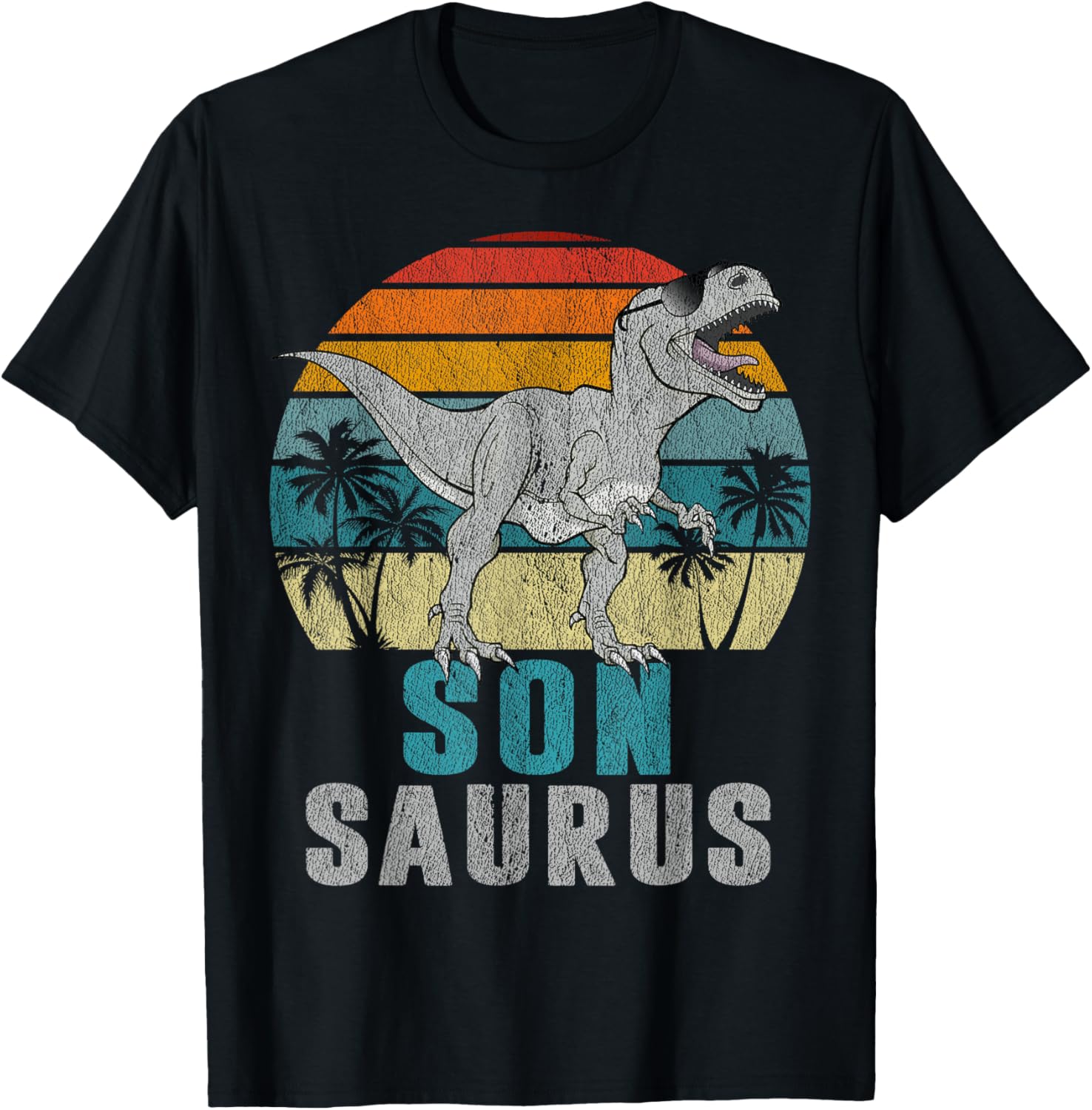 Sonsaurus T Rex Dinosaur Son Saurus Father’s Day