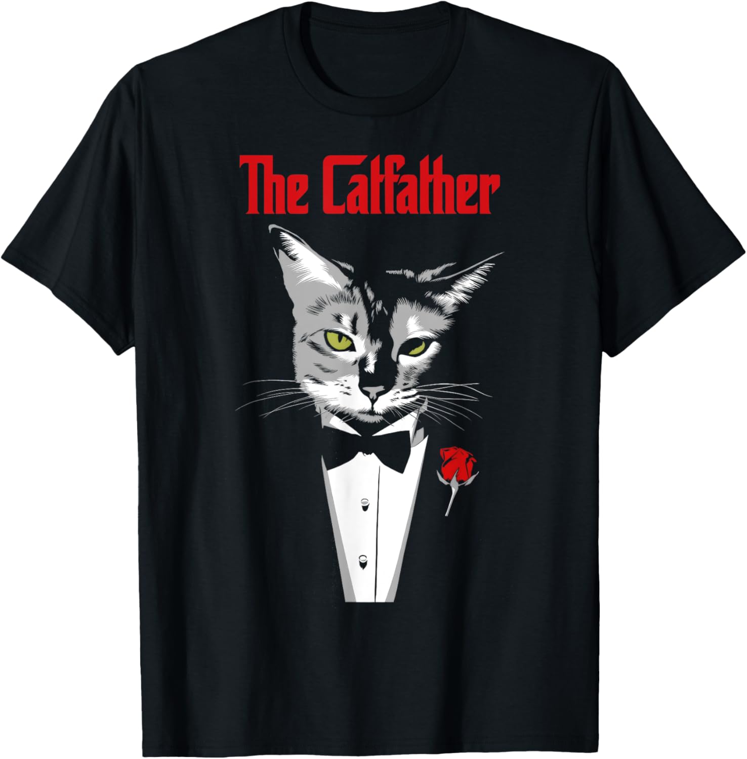 The Catfather Cool Cat Daddy Funny Fathers Day Gift Men Dad